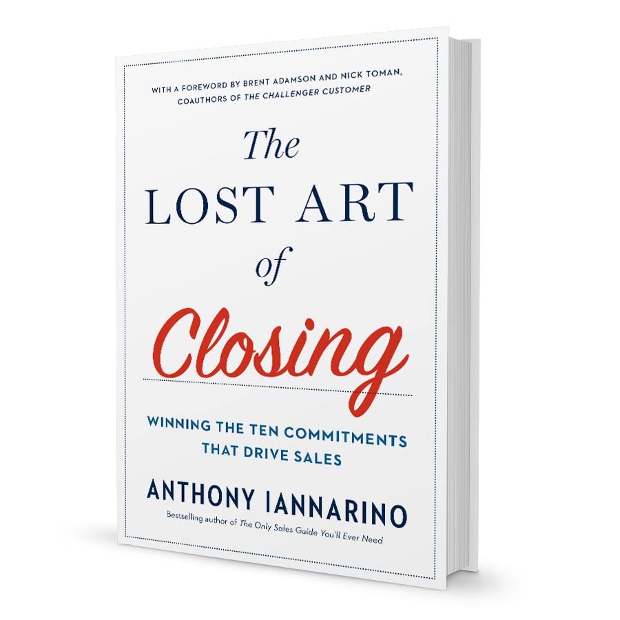 The Lost Art of Closing book cover 3d