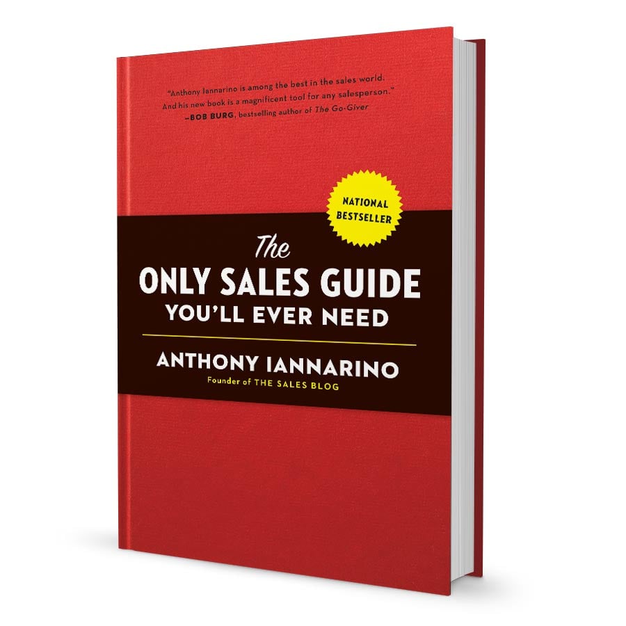 The Only Sales Guide book cover 3d